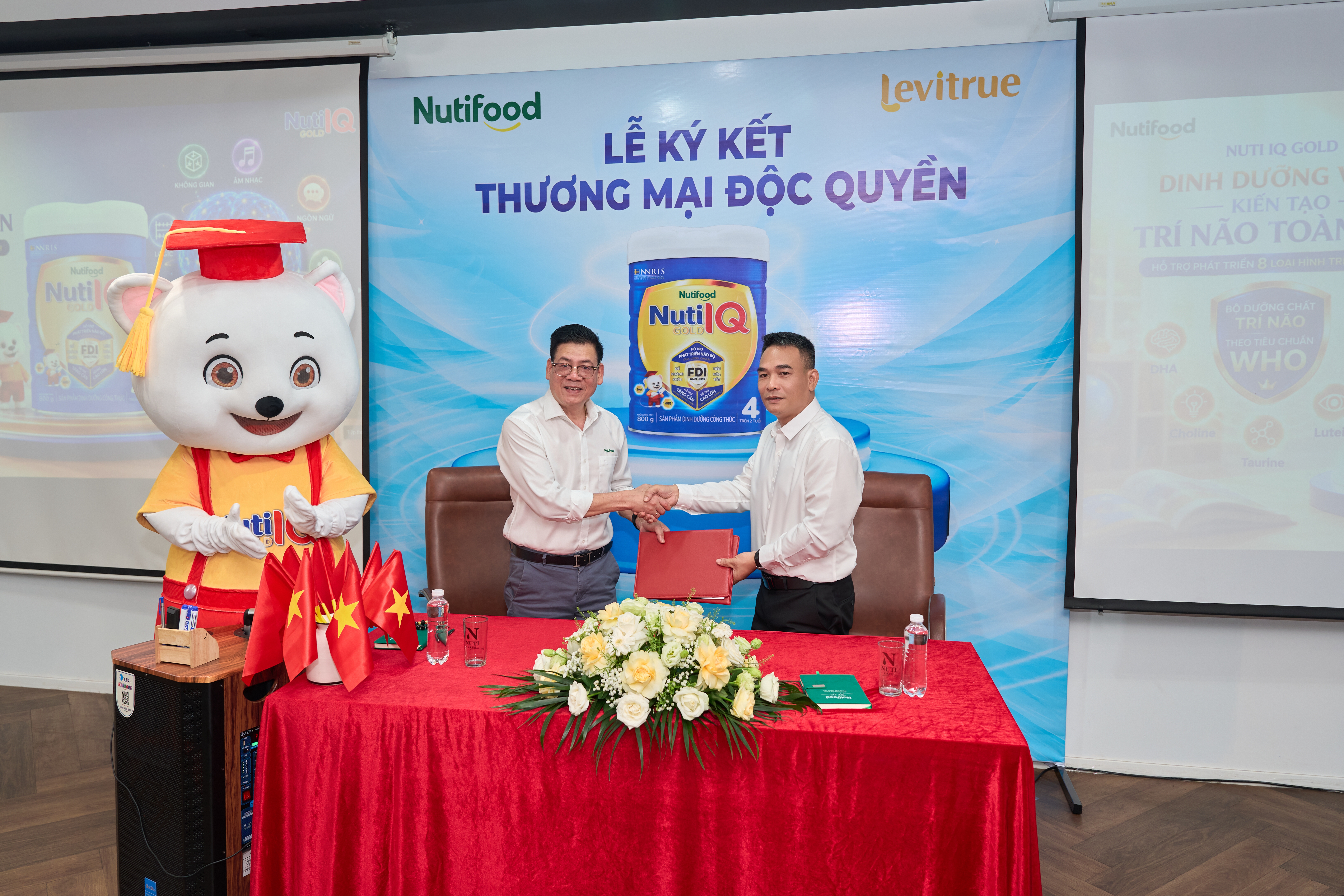 Hình ảnh bài viết: Lễ ký kết độc quyền Nuti IQ Gold