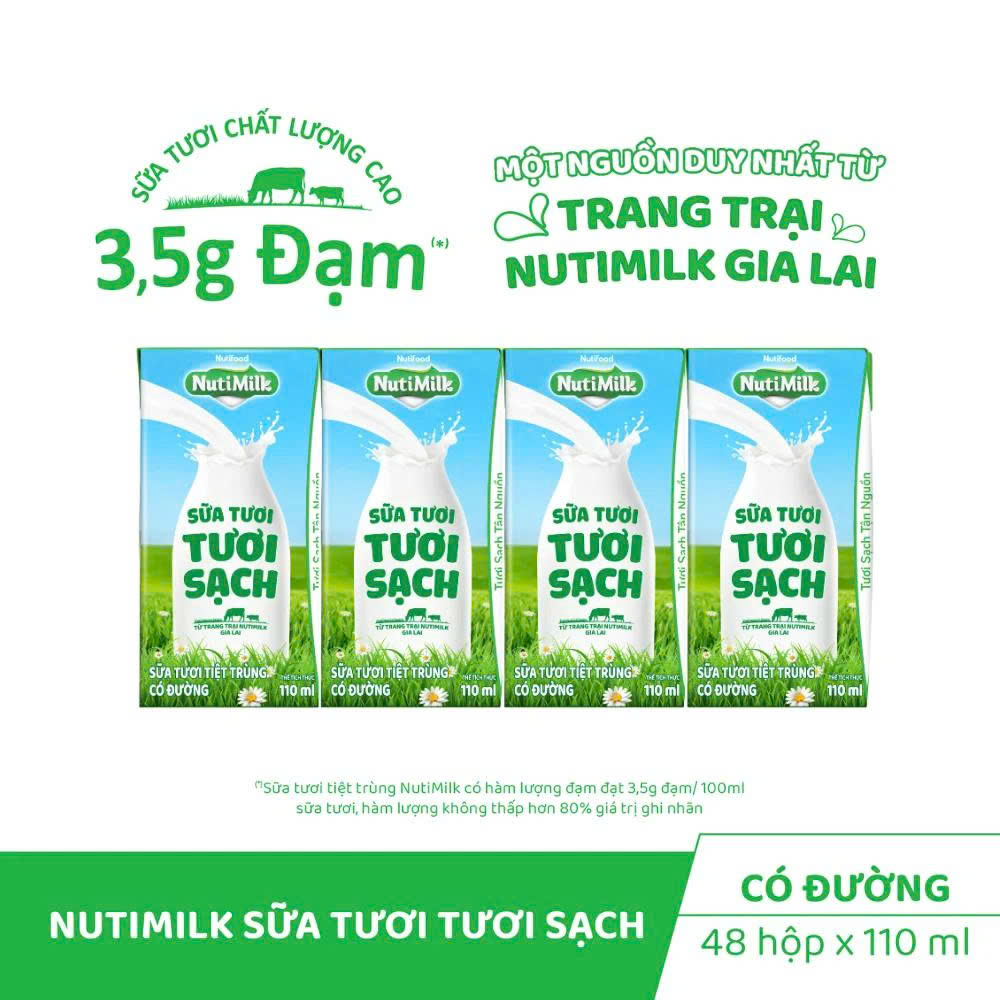 Ảnh sản phẩm Sữa tươi NutiMilk