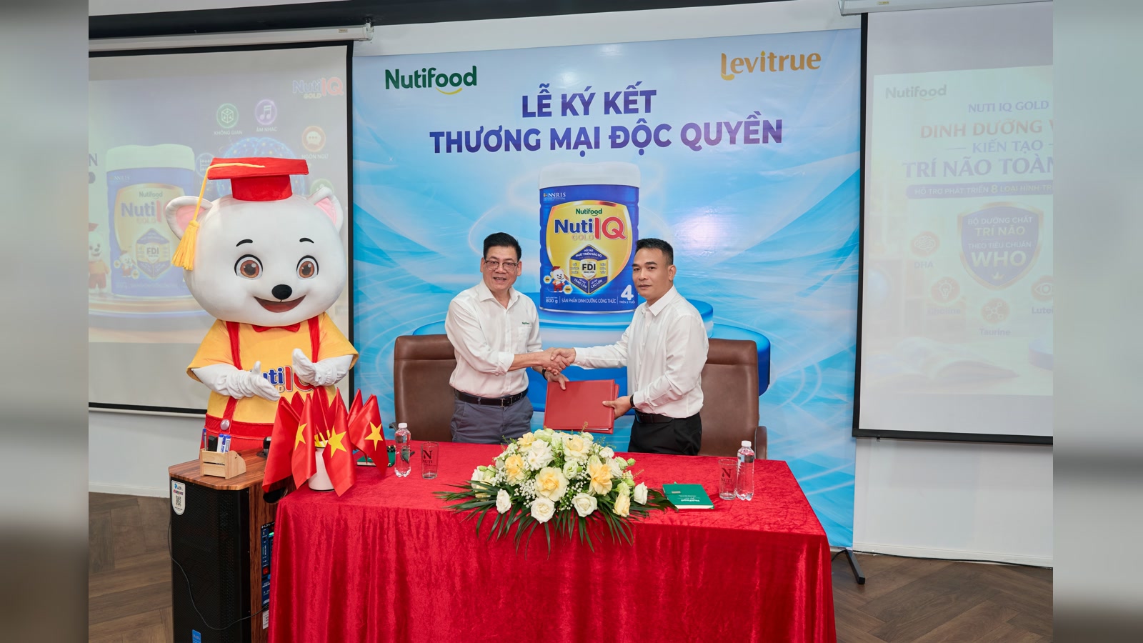 Hình ảnh bài viết: Lễ ký kết độc quyền Nuti IQ Gold